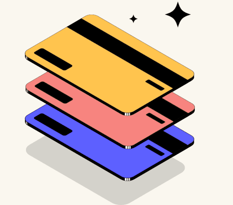 Stacked Cards visual